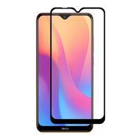 Nettech Xiaomi Redmi 8A Uyumlu Ön Koruma Seramik Nano Ekran Koruyucu (Siyah) NT-80308