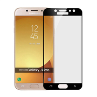 Helt Samsung Galaxy J701 J7 Core Uyumlu Ön Koruma Nano Ekran Koruyucu (Siyah) VR-9482