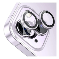 Nettech Apple iPhone 14 Uyumlu Safir Lens Kamera Cam Koruyucu (Mor) NT-103550