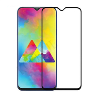 Nettech Samsung Galaxy M10 Uyumlu 5D Glas Full Cam Koruyucu (Siyah) VR-16628