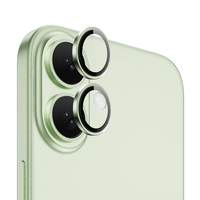 Nettech Apple iPhone 16 Uyumlu Safir Lens Kamera Cam Koruyucu (Yeşil) NT-110818