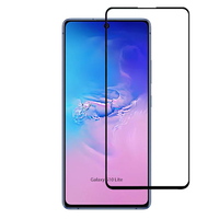 Nettech Samsung Galaxy S10 Lite Uyumlu Ön Koruma Mat Seramik Nano Ekran Koruyucu (Siyah) NT-88601