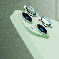 Apple iPhone 13 Zore CL-07 Kamera Lens Koruyucu - Açık Yeşil