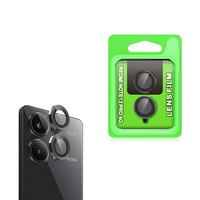 Xiaomi Redmi Note 13 Pro 4G Zore CL-07 Kamera Lens Koruyucu - Siyah