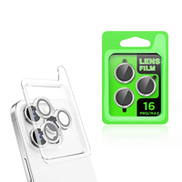 Apple iPhone 16 Pro Zore CL-07 Kamera Lens Koruyucu - Gümüş