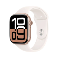 Apple Watch Series 10 - Alüminyum - 46mm - GPS - Roze Altın