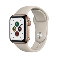 Apple Watch Series 5 - Paslanmaz Çelik - 40mm - Cellular - Altın
