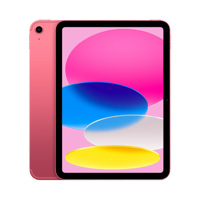 Apple iPad (10. Nesil) - 256 GB - 10.9" - Cellular - Pembe