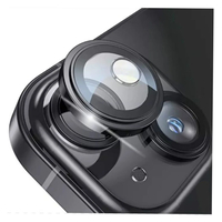 Nettech Apple iPhone 13 Uyumlu Safir Lens Kamera Cam Koruyucu (Siyah) NT-103559