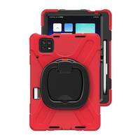 Nettech Xiaomi Mi Pad 6 Uyumlu Sport Seri Arka Koruma (Kırmızı) NT-105978