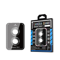 Xiaomi Redmi 13C Zore Kamera Lens Koruyucu Cam Filmi - Siyah