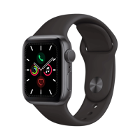 Apple Watch Series 4 - Alüminyum - 40mm - GPS - Gece yarısı