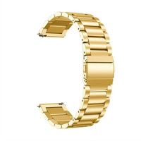 Nettech Huawei Watch 20 mm Uyumlu Metal Kordon (Gold) NT-96800