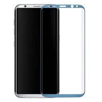 Helt Samsung Galaxy G955 S8 Plus Uyumlu 3D SuperGlass Full Cam Koruyucu (Mavi) VR-9521