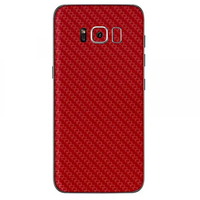 Helt Samsung Galaxy G955 S8 Plus Uyumlu Arka Koruma 3M 360 Kaplama (Kırmızı) VR-2036