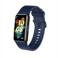 Nettech Huawei Watch Fit Uyumlu Silikon Kordon (Lacivert) NT-96819