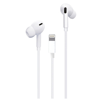 Nettech NT-HS03 Lightning Girişli Kulak İçi Kulaklık (Beyaz) NT-HS03