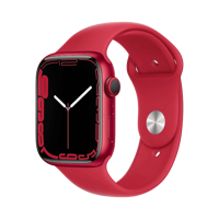 Apple Watch Series 7 - Alüminyum - 45mm - Cellular - Kırmızı