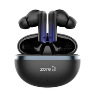 Zore BTK-ZR101 Kulak İçi Bluetooth Kulaklık Aktif Gürültü Önleyici Özellikli ANC ve ENC Teknolojili - Siyah