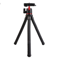 Rtako Octopus Telefon-Kamera Tripodu Tripod Standı (Siyah) NT-106413