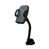 Nettech QE-W13 Araç içi Araç Camı Etkili Telefon Tutucu (Siyah) NT-109310