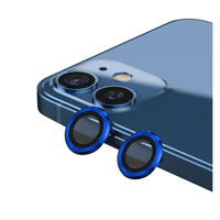 Nettech Apple iPhone 11 Uyumlu Damla Model 2in Kamera Cam Koruyucu (Mavi) NT-90096