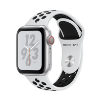 Apple Watch Series 4 Nike - Alüminyum - 40mm - GPS + Cellular - Gümüş