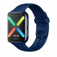 Nettech Oppo Watch 41 mm Uyumlu Silikon Kordon (Lacivert) NT-96991