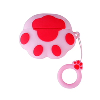 Apple Airpods Pro 2 Zore TPU Kabartma Figürlü İpli Airbag 37 Silikon Kılıf - NO33