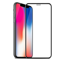 Nettech Apple iPhone 11 Uyumlu 3D SuperGlass Full Cam Koruyucu (Siyah) VR-10408