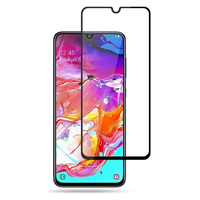 Nettech Samsung Galaxy A70 Uyumlu Ön Koruma Mat Seramik Nano Ekran Koruyucu (Siyah) NT-88588