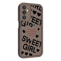 Galaxy A05S Kılıf Kamera Korumalı Baskılı Arka Yüzey Zore Klas Kapak - Siyah