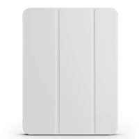 Apple iPad Pro 11 2024 Zore Smart Cover Kalem Bölmeli Standlı 1-1 Kılıf - Gri