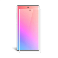 Reros Samsung Galaxy Note 10 Uyumlu 3D SuperGlass Full Cam Koruyucu (Siyah) VR-18449