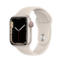 Apple Watch Series 7 - Alüminyum - 41mm - Cellular - Yıldız Işığı