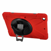 Nettech Apple iPad 7. Nesil 10.2 Inch Uyumlu Sport Seri Arka Koruma (Kırmızı) NT-82391