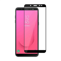 Helt Samsung Galaxy J800 J8 Uyumlu Ön Koruma Nano Ekran Koruyucu (Siyah) VR-12266