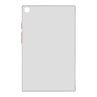 Nettech Samsung Galaxy T510 Tab A 10.1 (2019) Uyumlu Montreal Seri Arka Koruma (Beyaz) NT-88432