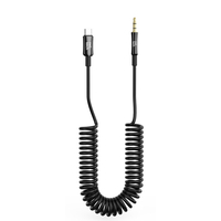 Nettech NT-AC09 Plastik 100 Cm Type-C To Aux Kablosu (Siyah) NT-108334