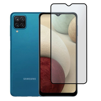 Nettech Samsung Galaxy A12 Uyumlu Ön Koruma Mat Seramik Nano Ekran Koruyucu (Siyah) NT-88577