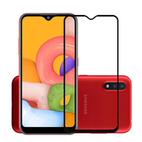 Nettech Samsung Galaxy A01 Uyumlu Ön Koruma Mat Seramik Nano Ekran Koruyucu (Siyah) NT-88573