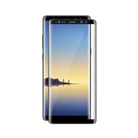 Reros Samsung Galaxy N950 Note 8 Uyumlu 3D SuperGlass Full Cam Koruyucu (Siyah) VR-18451