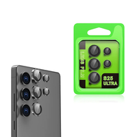 Galaxy S25 Ultra Zore CL-07 Kamera Lens Koruyucu - Siyah