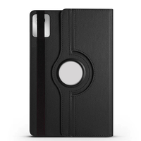 Lenovo M11 TB-330FU Zore Dönebilen Standlı Kılıf - Siyah