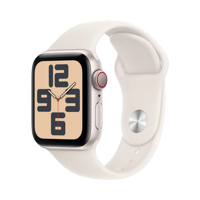 Apple Watch SE 2 - Alüminyum - 40mm - GPS + Cellular - Yıldız Işığı