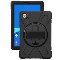 Nettech Lenovo M10 Plus 10.6 Uyumlu Sport Seri Arka Koruma (Siyah) NT-105971