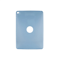 Nettech Apple iPad Air 2 Uyumlu Şeffaf Seri Arka Koruma (Mavi) VR-6535