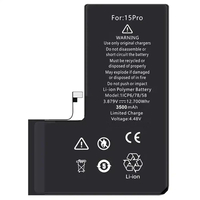 Teknonet Apple iPhone 15 Pro Uyumlu Teknonet 3500 MAh Batarya (Renksiz) NT-111275
