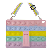 Nettech Apple iPad Pro 10.5 inç Uyumlu Standlı Pop It Arka Koruma (Karışık Renk) NT-96698