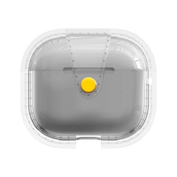 Apple Airpods 3. Nesil Zore Airbag 33 Darbelere Karşı Dayanıklı Magnetik Kılıf - Gri